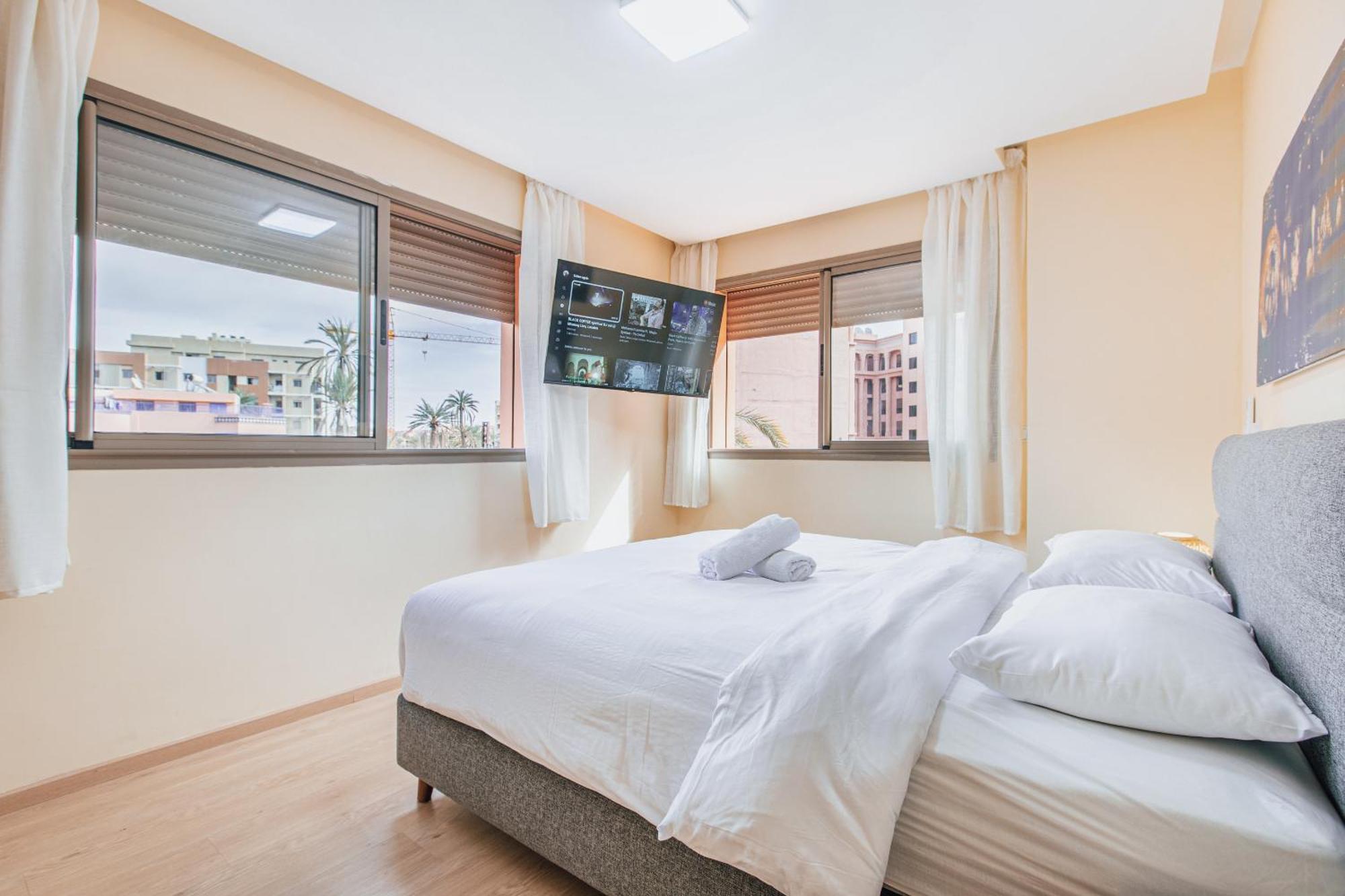 Migdal Gueliz Apart Hotel Marrakesh Esterno foto