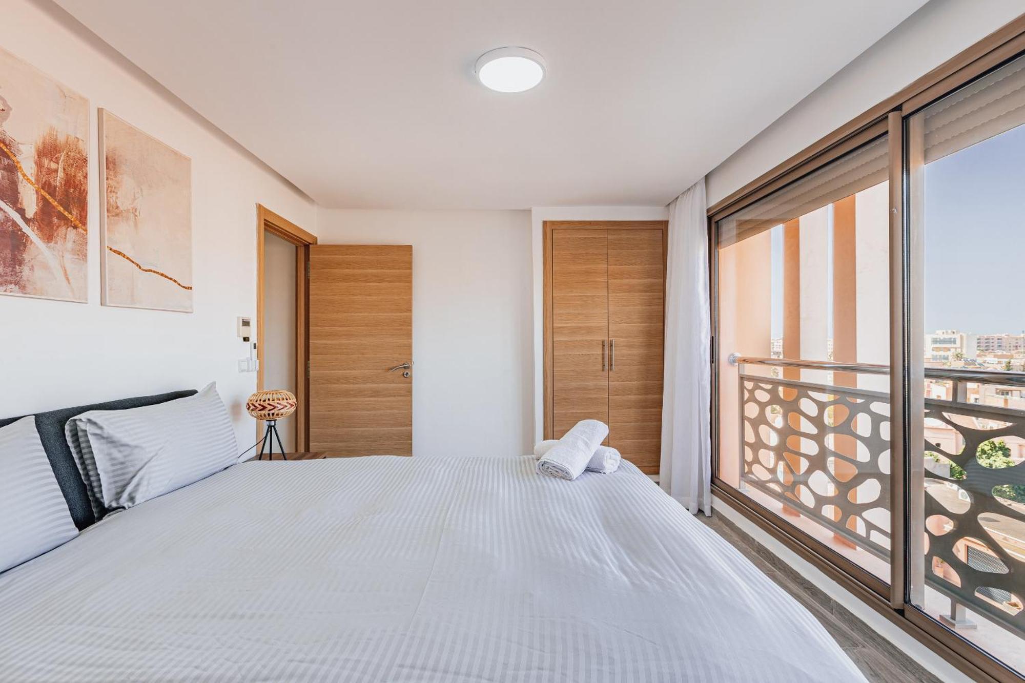 Migdal Gueliz Apart Hotel Marrakesh Esterno foto