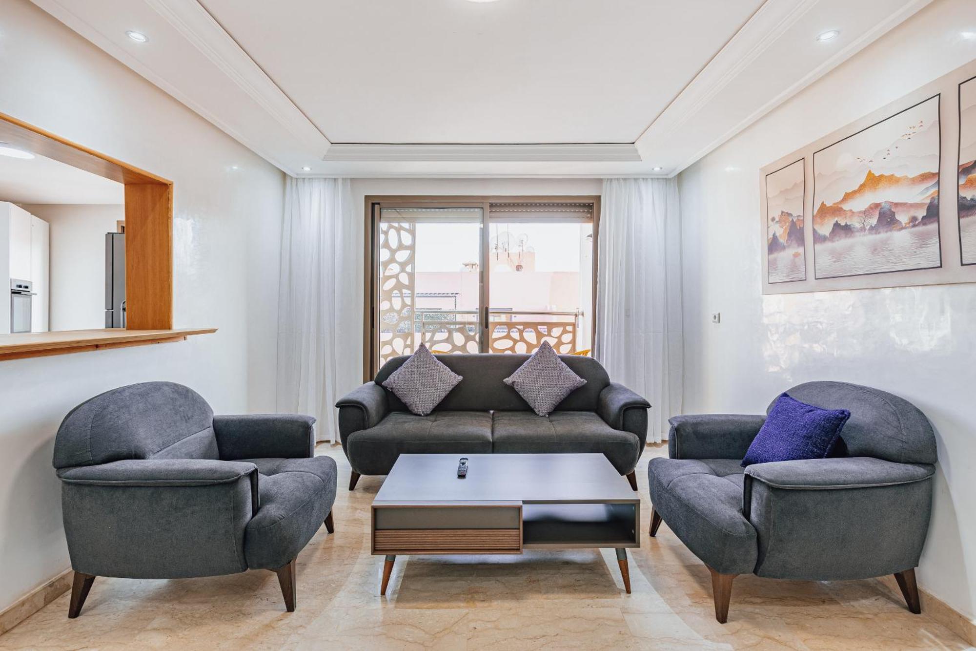 Migdal Gueliz Apart Hotel Marrakesh Esterno foto